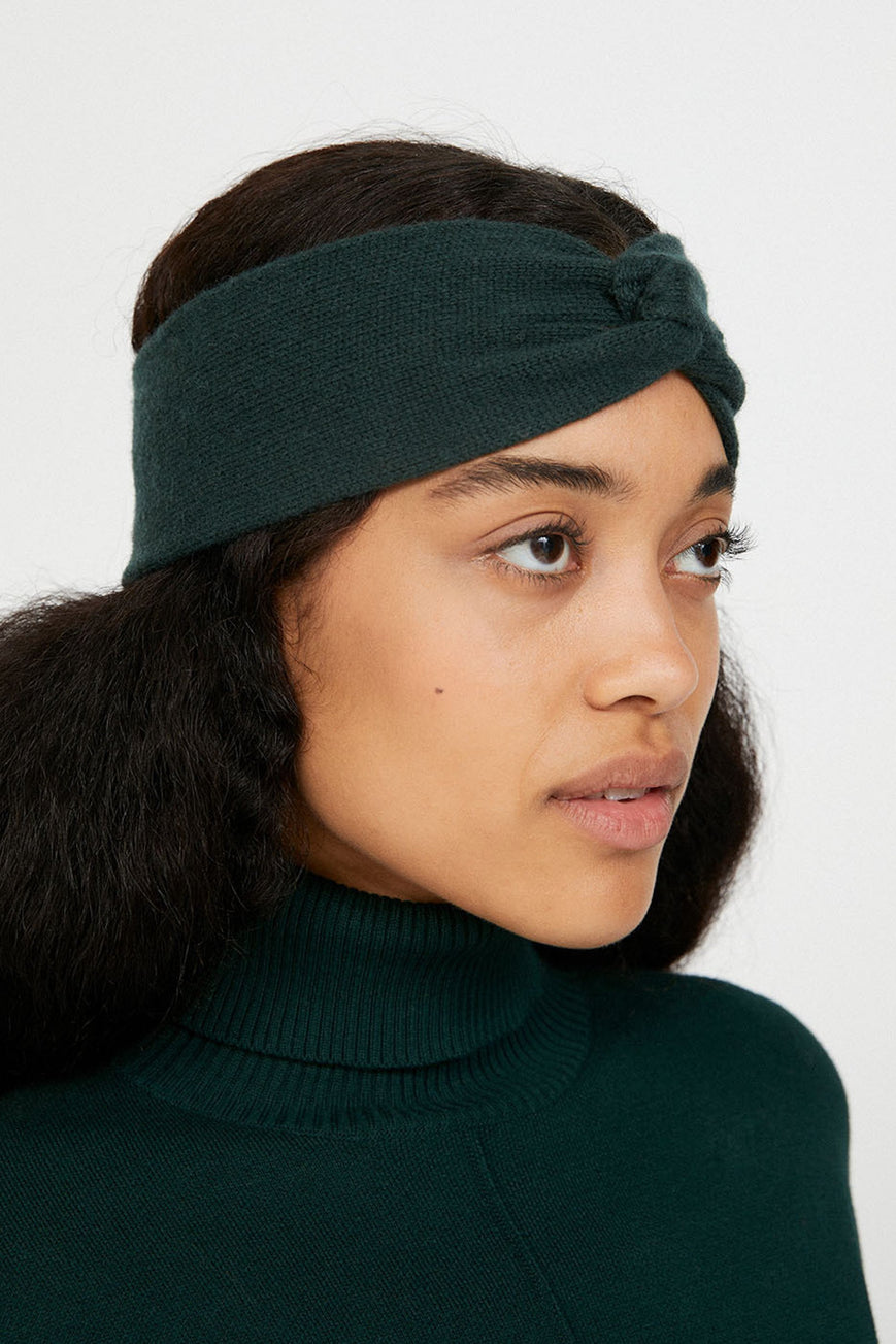 shop maritaa headband deep lake by armedangels at thegreenlabels