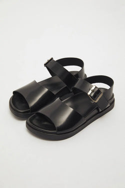 shop milano sandals black by Rita Row on thegreenlabels