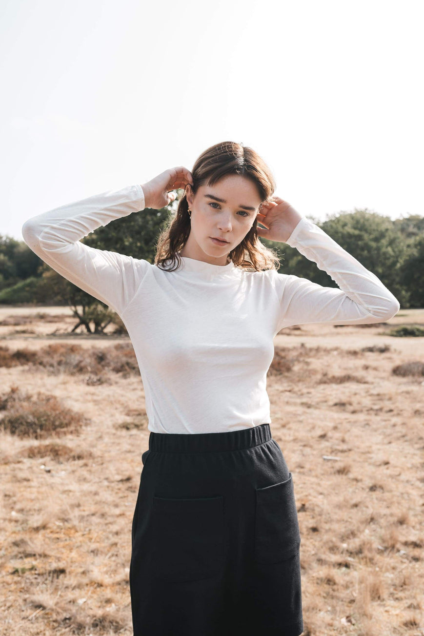 highneck thin trop white by Signe on thegreenlabels.com