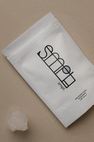 natural deodorant by SMPL on thegreenlabels