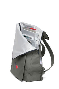 KLAK backpack airy olive by pinqponq on thegreenlabels