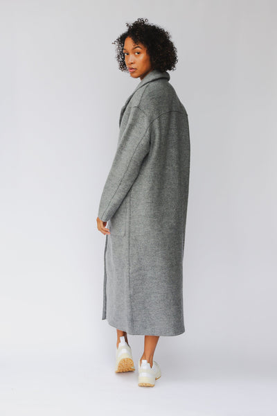 shop carran coat basalt by langerchen at thegreenlabels
