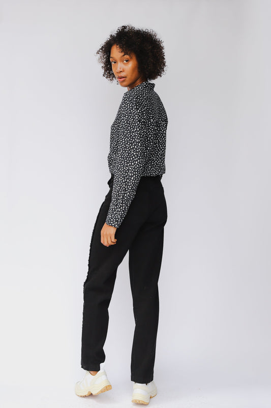 shop maya blouse animal dot by j-lab3l at thegreenlabels