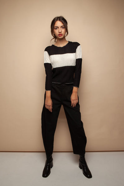 ayla trousers black by signe on thegreenlabels.com