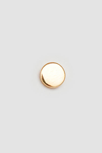 shop pill ear stud gold by Neinties on thegreenlabels
