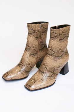 shop roka boots snake skin by collection & co at thegreenlabels