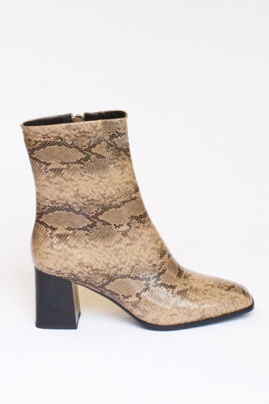 shop roka boots snake skin by collection & co at thegreenlabels