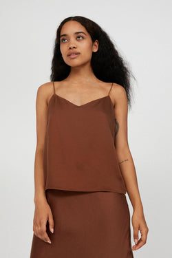 Shop saade top cacao by armedangels at thegreenlabels