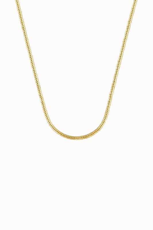 shop selected femme necklace gold by flawed at thegreenlabels