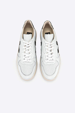 Sneakers - V-10 Sneaker Extra White Black <br> By Veja