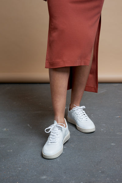 Sneakers - V-10 Sneaker Extra White <br> By Veja