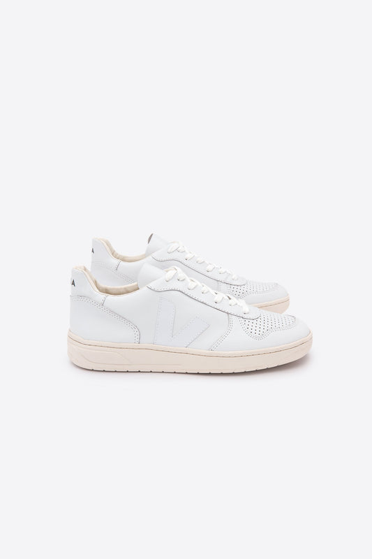 Sneakers - V-10 Sneaker Extra White <br> By Veja