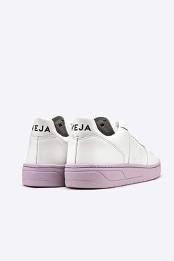 Sneakers - V-10 Sneaker Extra White Lilas Sole <br> By Veja