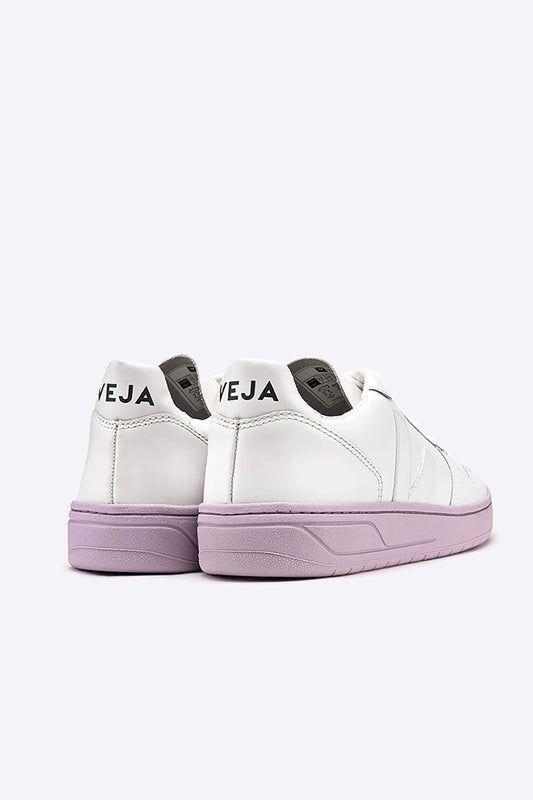 Sneakers - V-10 Sneaker Extra White Lilas Sole <br> By Veja