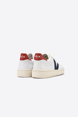 Sneakers - V-10 Sneaker Extra White Nautico Pekin <br> By Veja