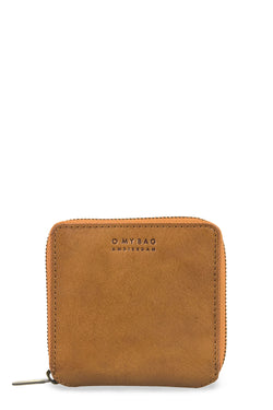 sonny square wallet eco camel by O My Bag on thegreenlabels.com
