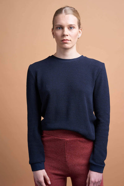Sweaters & Knitwear - Rebekka Jumper Navy <br> By Frisur