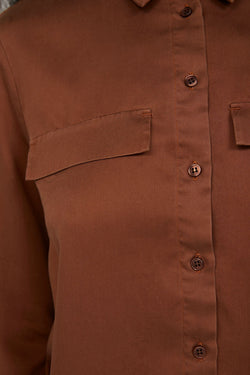 shop taimeaa top cacao by armedangels at thegreenlabels