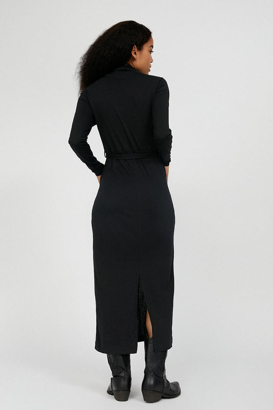 shop talinaa dress black by ARMEDANGELS at thegreenlabels