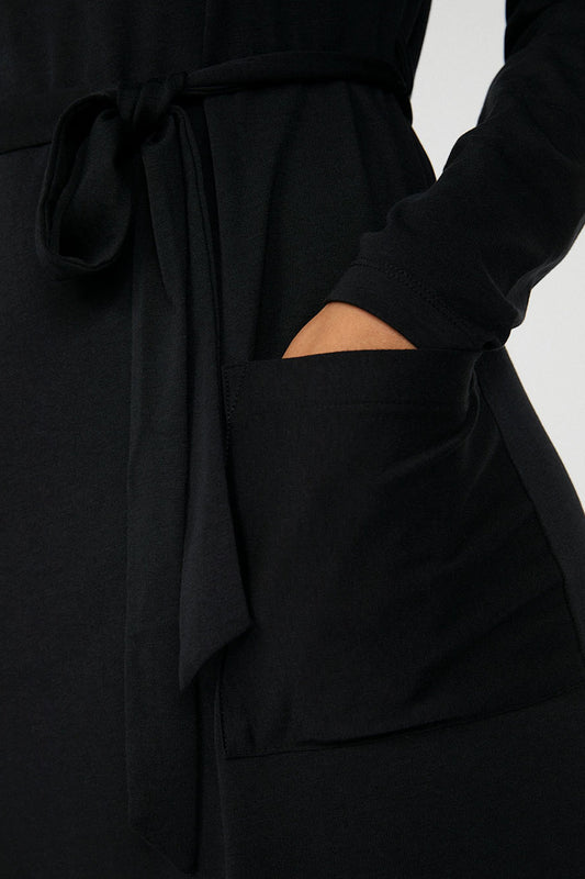shop talinaa dress black by ARMEDANGELS at thegreenlabels
