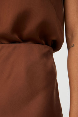 shop terucaa skirt cacao by armedangels at thegreenlabels