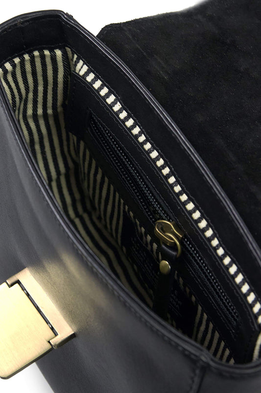 the meghan mini classic black by O My Bag on thegreenlabels.com