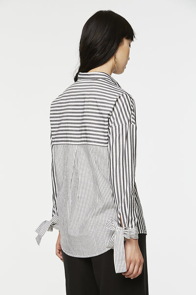 Tops - Bennu Shirt Stripes <br> By Armedangels