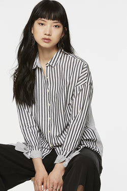 Tops - Bennu Shirt Stripes <br> By Armedangels