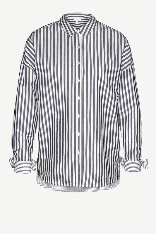 Tops - Bennu Shirt Stripes <br> By Armedangels