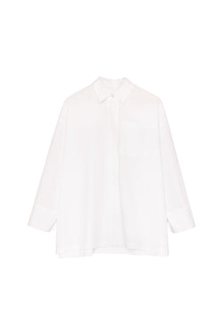 Tops - Classic Shirt White <br> By Kowtow