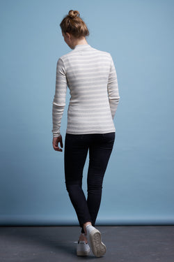 Tops - Jacobina Top Stripe Rib <br> By Kings Of Indigo