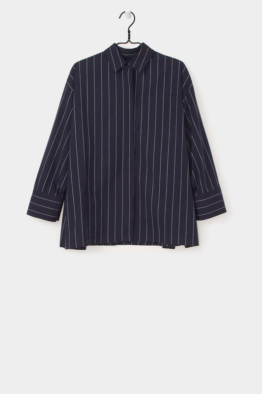 Tops - Lines Shirt Stripe <br> By Kowtow