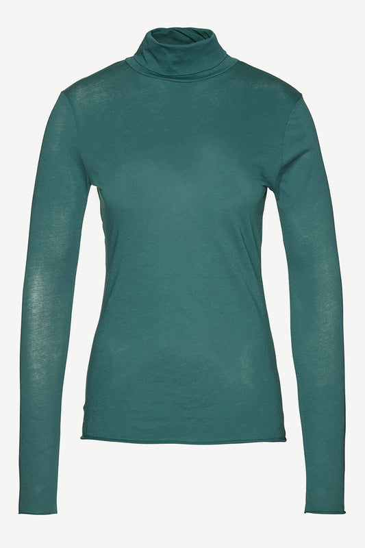 Tops - Malena Secondskin Top Green <br> By Armedangels
