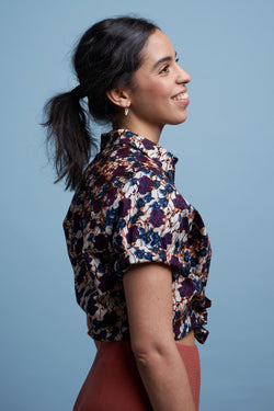 Tops - Short Sleeves Shirt <br> By Afriek