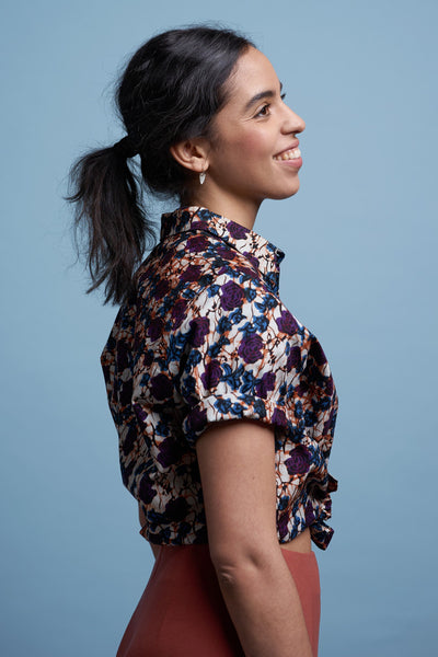 Tops - Short Sleeves Shirt <br> By Afriek