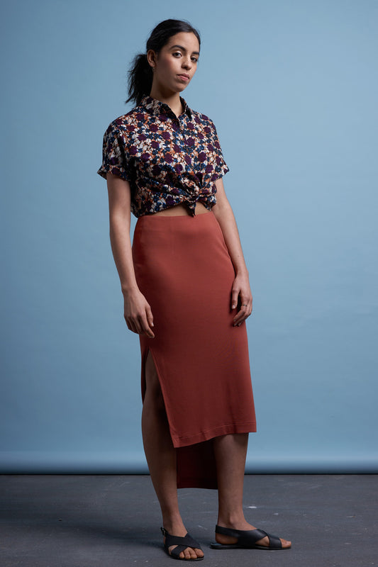 Tops - Short Sleeves Shirt <br> By Afriek