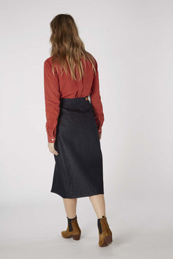 Tops - Taja Shirt Collegiate Red <br> By Kings Of Indigo