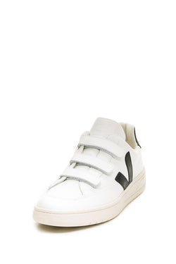 v-lock sneaker extra white black by Veja