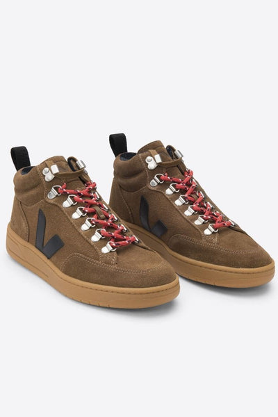 shop roirama suede brown black at thegreenlabels