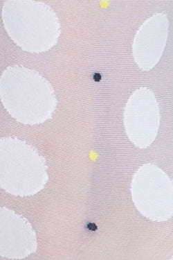 viola dot socks white by Swedish Stockings on thegreenlabels