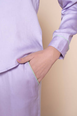 pants lavender love by Le Nap on thegreenlabels