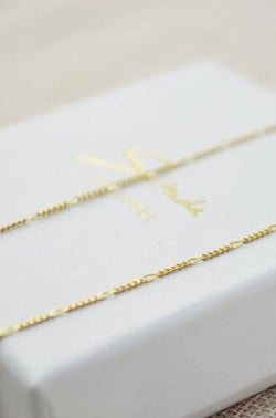 figaro necklace gold
