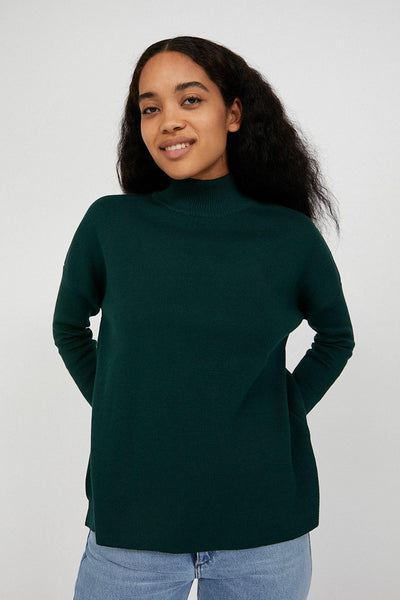 shop yunaa pullover deep lake by armedangels at thegreenlabels